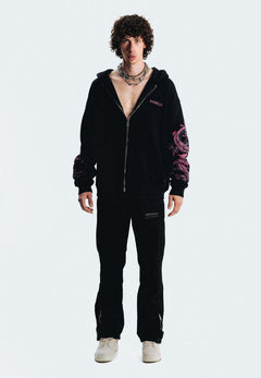Trackpants – FINELLI baggy sweatpants men, back view