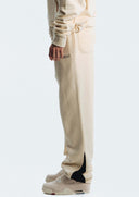 Baggy Sweatpants Cream White - Finelli