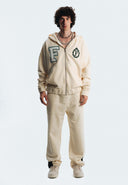 Baggy Sweatpants Cream White - Finelli