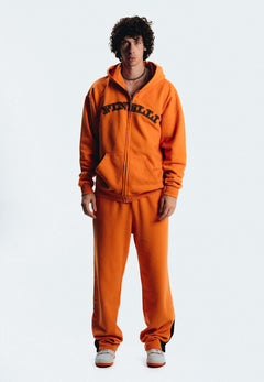 Baggy Sweatpants Orange – FINELLI baggy sweatpants men, back view